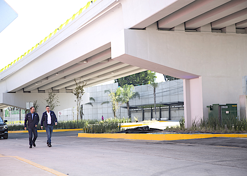 Gobernador Mauricio Kuri, entrega Distribuidor Vial Santa Bárbara en Corregidora