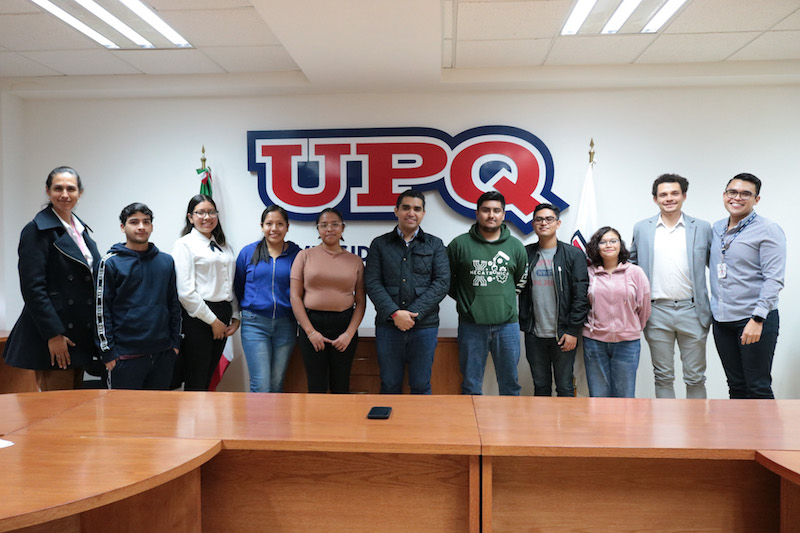 UPQ recibe a nueve estudiantes de movilidad de Tamaulipas.