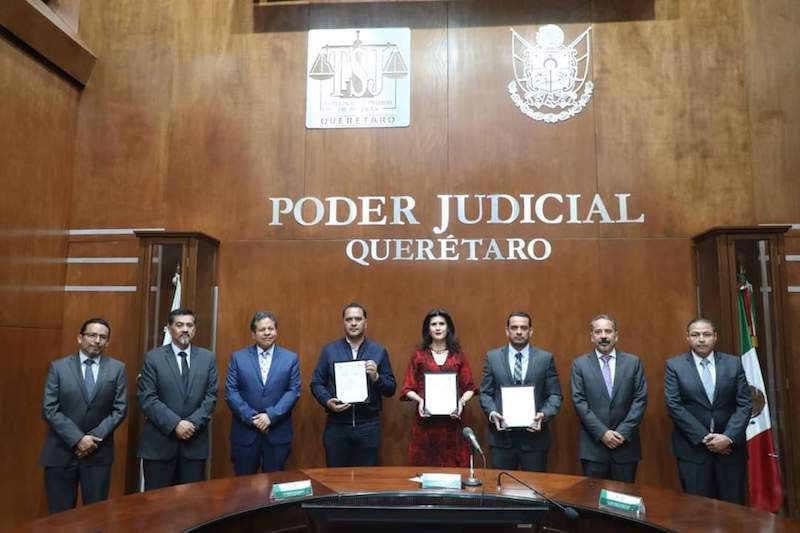 Colón firma convenio con el Tribunal Superior de Justicia (TSJ).