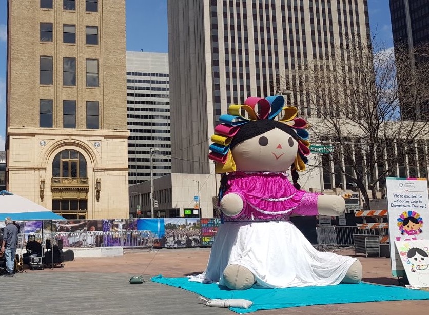 Lelé promociona a Querétaro en Denver EU.