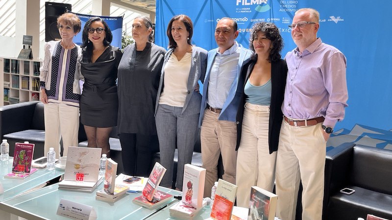 Anuncian en Querétaro 1era Feria Internacional del Libro y Medios Audiovisuales (FILMAQ) 2023.