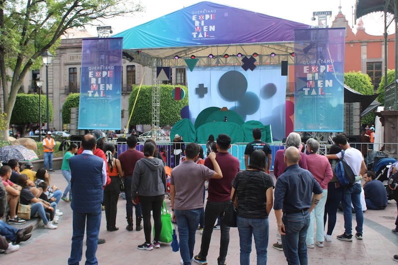 Festival Querétaro Experimental sigue con éxito en su quinta semana.