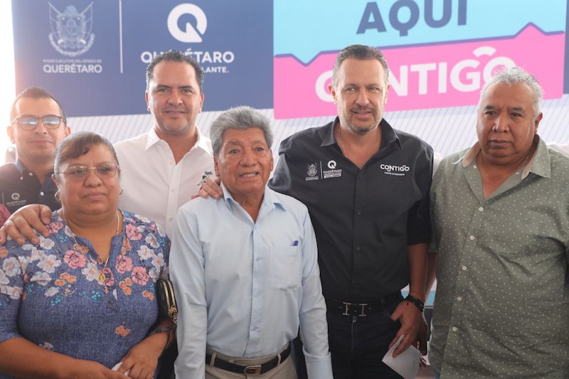 Mauricio Kuri y Manuel Montes encabezan jornada "Aquí Contigo" en Colón.