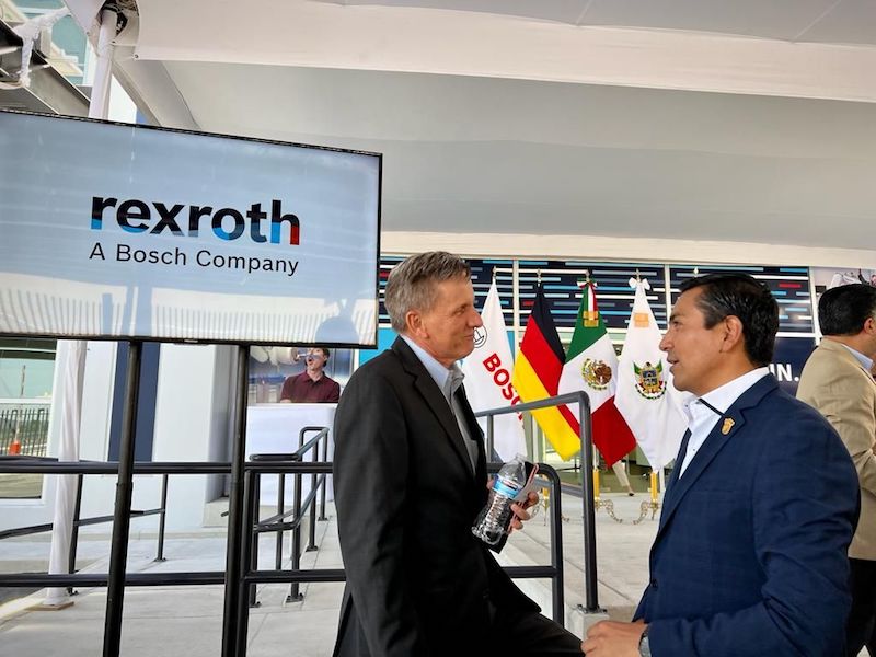 Inaugura Bosch Rexroth nueva planta de manufactura en Pedro Escobedo.