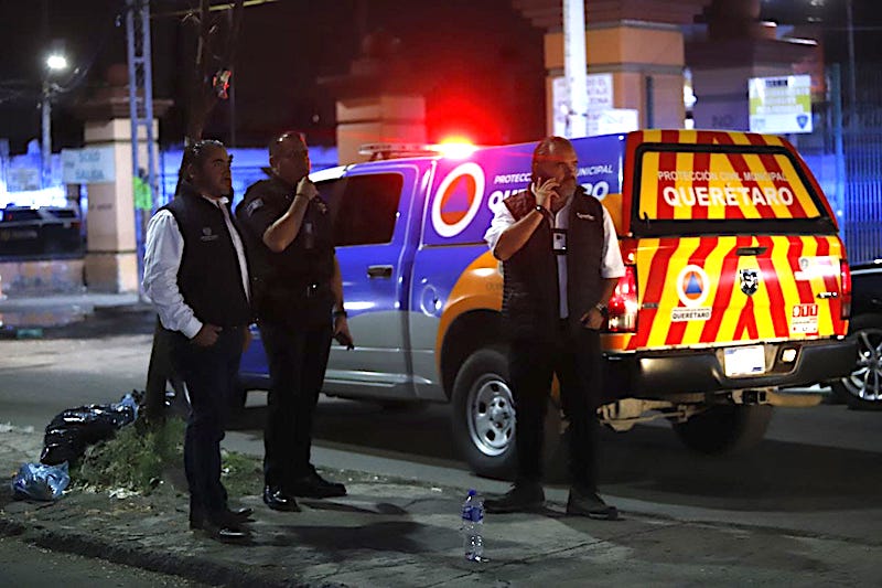 Tras nuevo operativo, impiden instalación de 120 comerciantes ambulantes en Central de Abastos de Querétaro.