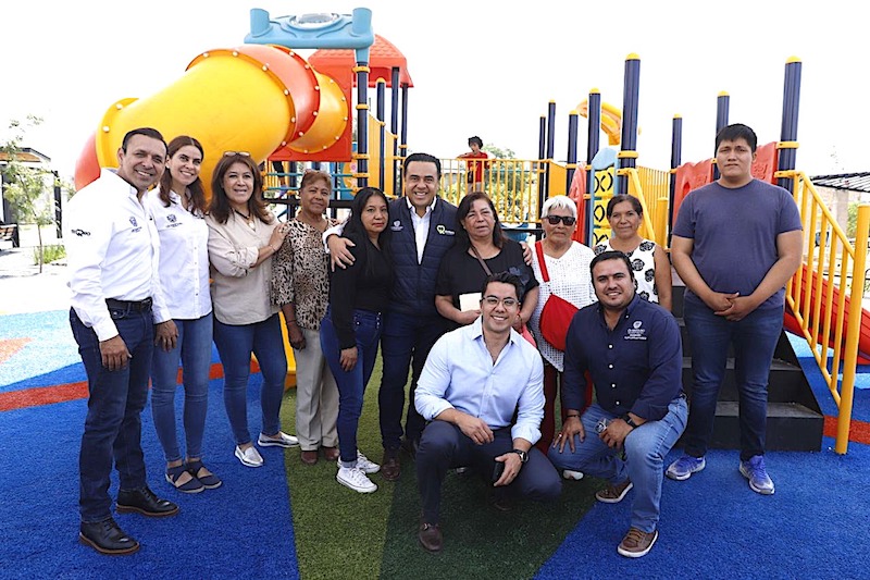 Baldío es converido en nuevo parque en la Colonia Benito Juárez de la Capital queretana.