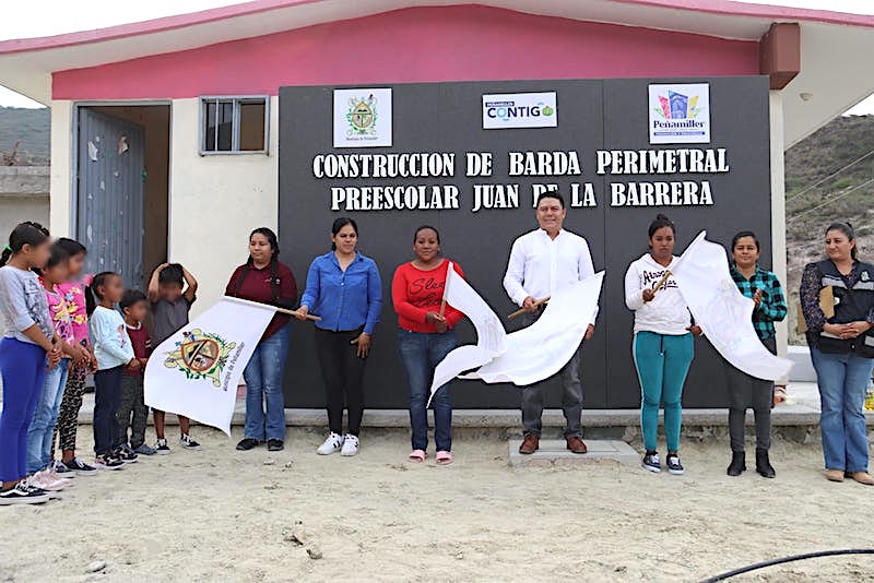 Construirán barda perimetral en preescolar de Corral Viejo, Peñamiller.