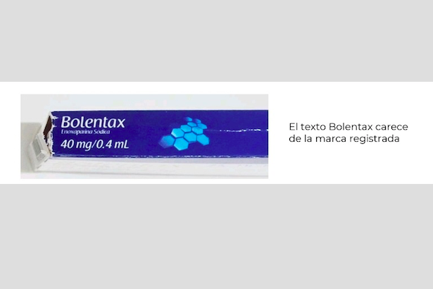 Emiten alerta por falsificación del medicamento Bolentax 40mg.