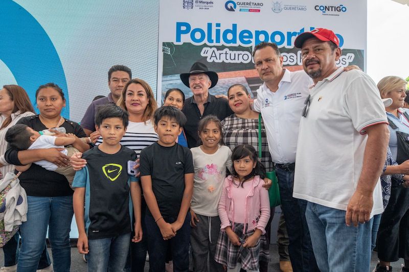 Arranca en El Marqués construcción del Polideportivo "Arturo Ramos Palacios" en La Pradera.