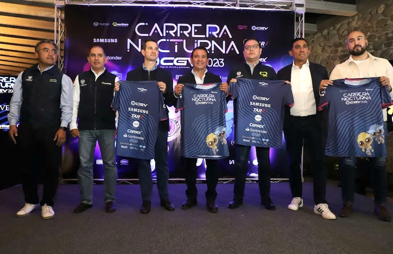 Carrera nocturna CGV 2023 espera a 5 mil participantes