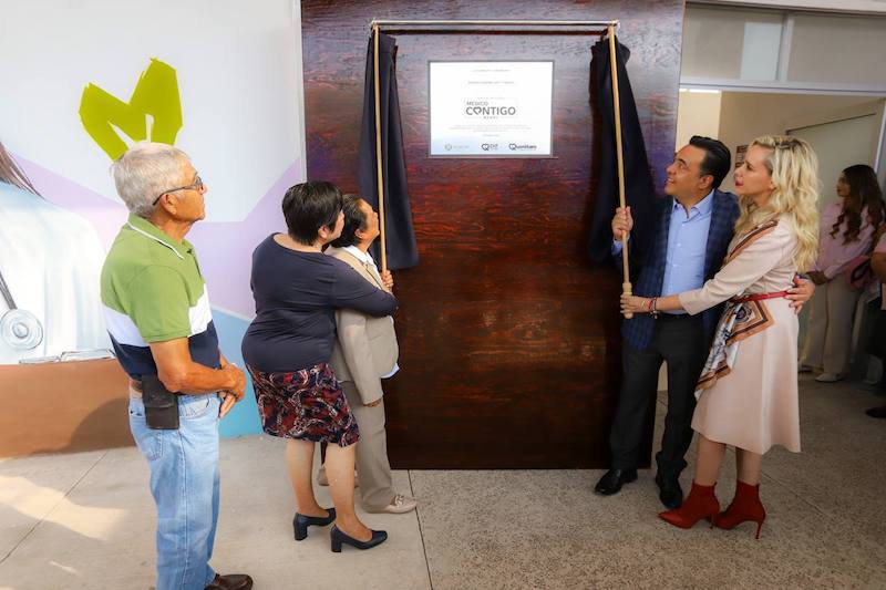 Inauguran el Centro Integral Médico Contigo Nzaki en la Capital queretana.