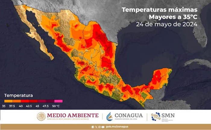 Lanzan material informativo para estudiantes ante ola de calor en Querétaro.