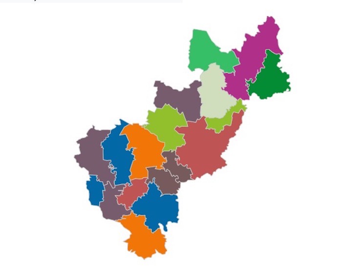 Este es el nuevo mapa político de Querétaro 2024.