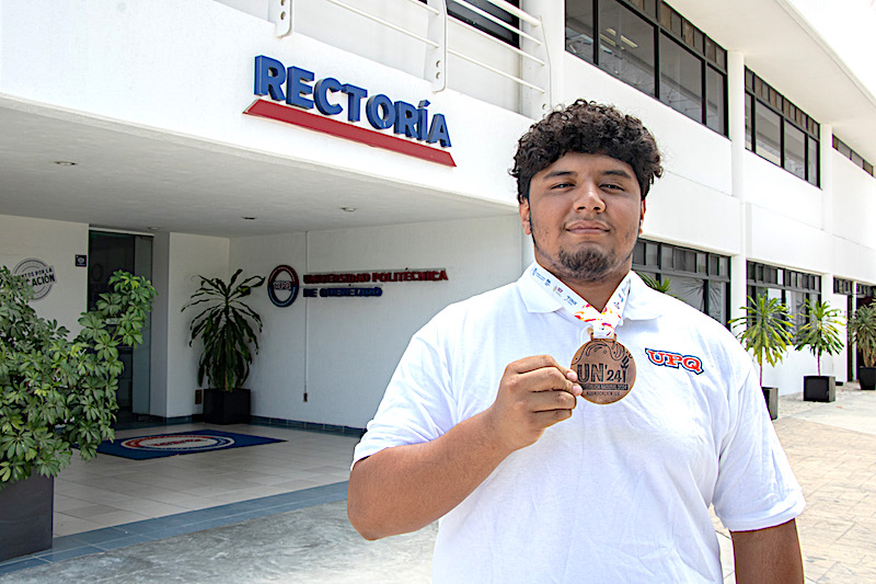 Estudiante de la UPQ se Lleva Bronce en Universiada Nacional.