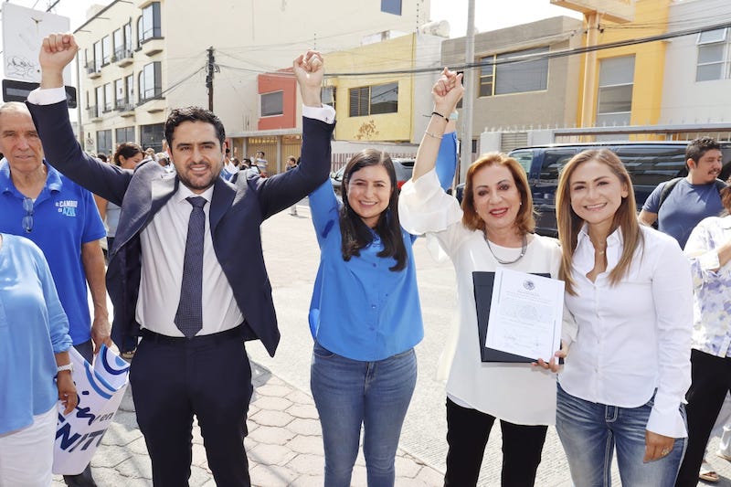 Lupita Murguía y Agustín Dorantes reciben constancias de Mayoría como Senadores Electos