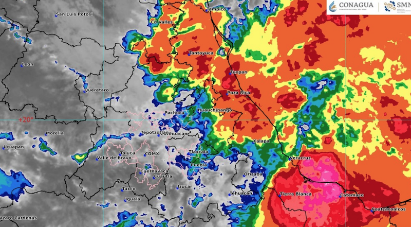 Pronostican tormentas torrenciales para Querétaro y otros diez Estados del país