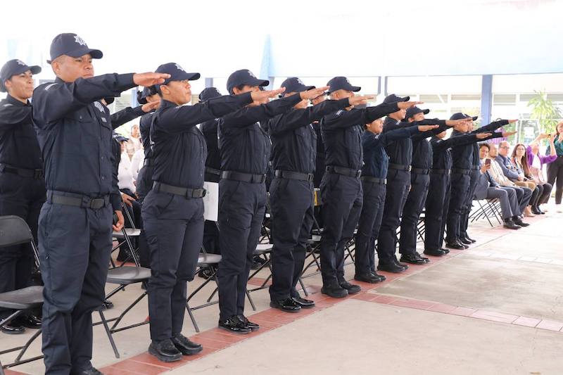 Se integran 40 nuevos policías de proximidad en Querétaro.
