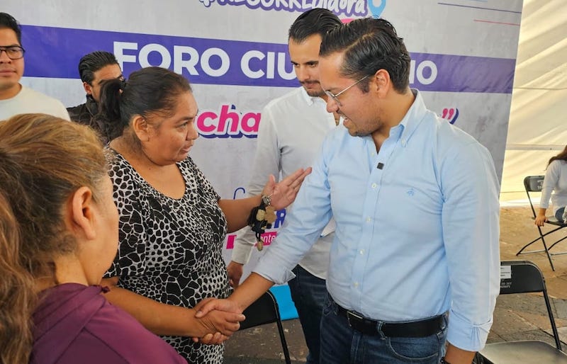 Chepe Guerrero encabeza primer Foro Ciudadano en Corregidora.