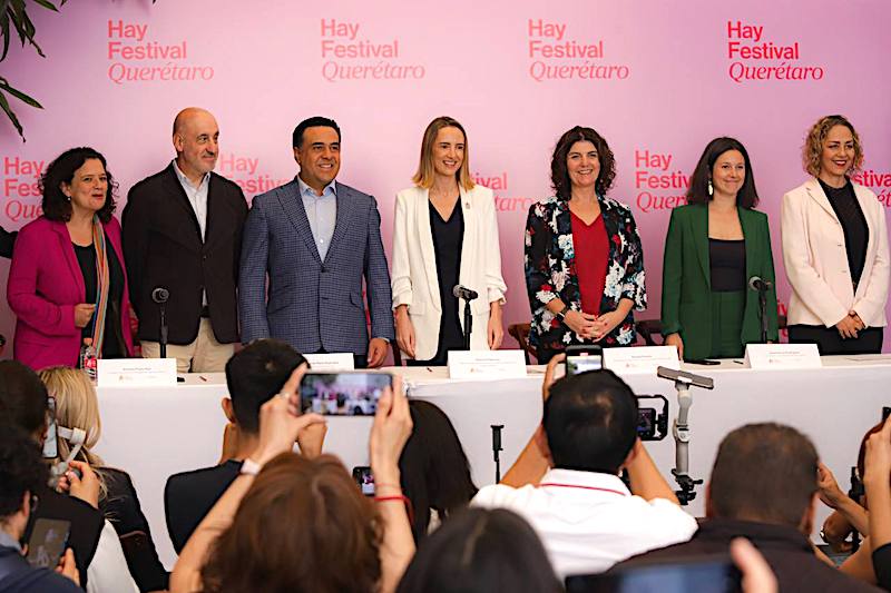 Luis Nava anuncia la 9ª edición del Hay Festival Querétaro 2024
