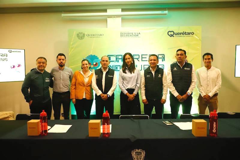 Municipio de Querétaro anuncia 3ra edición de la Carrera Nocturna 2024.