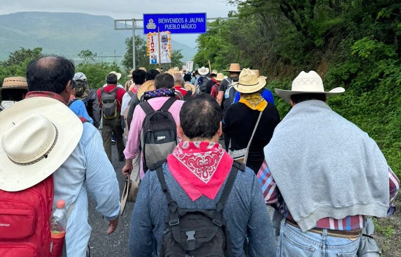 Recorren pereginas y peregrinos queretanos más de 125 km rumbo al Tepeyac