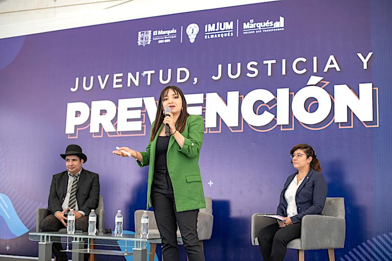 Se lleva a cabo en El Marqués segunda edición de “Justicia, Juventud y Prevención”