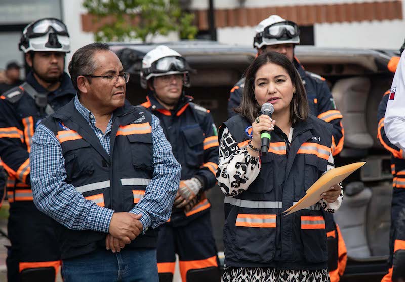 El Marqués efectúa con éxito el Simulacro Nacional 2024