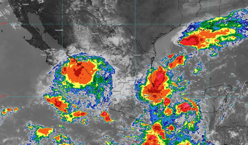 En estas 5 entidades se prevén lluvias torrenciales