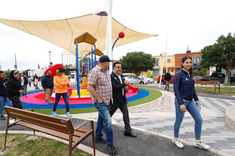 Entrega Luis Nava nuevo Parque Eurípides en Epigmenio González