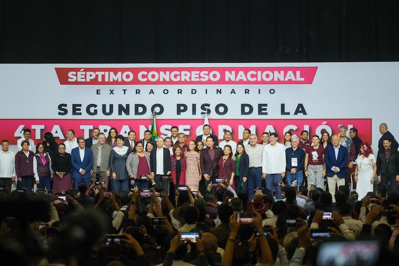 Morena tiene nueva dirigencia; Luisa María Alcalde es la nueva líder nacional