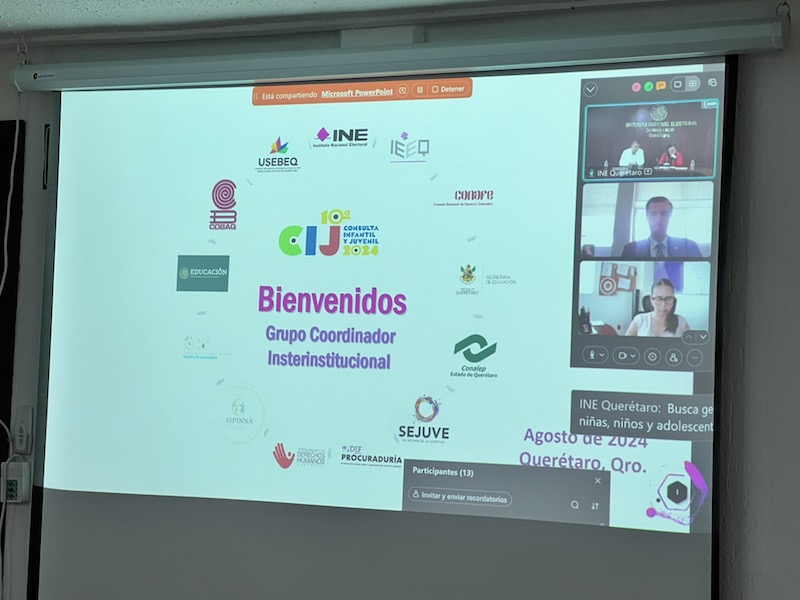 Preparan Consulta Infantil y Juvenil 2024 en Querétaro.