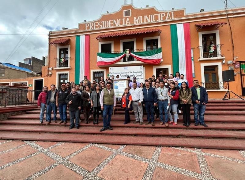 Reconocen a San Joaquín como municipio Saludable