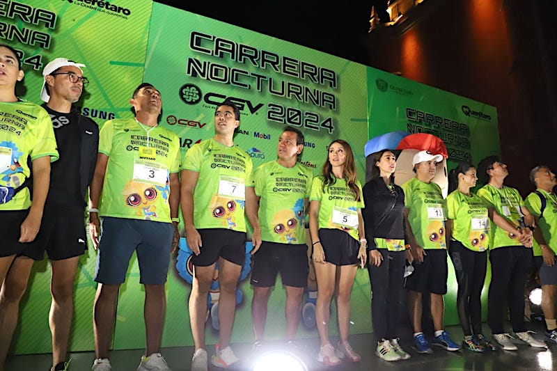 Un éxito la Carrera Nocturna CGV 2024.