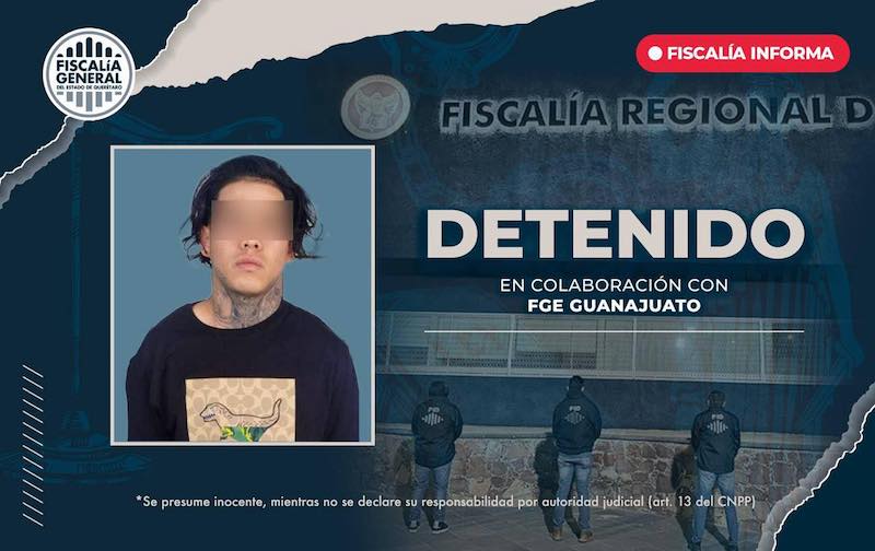 Detienen a presunto asesino de cuatro personas en Buena Vista, Santa Rosa Jáuregui