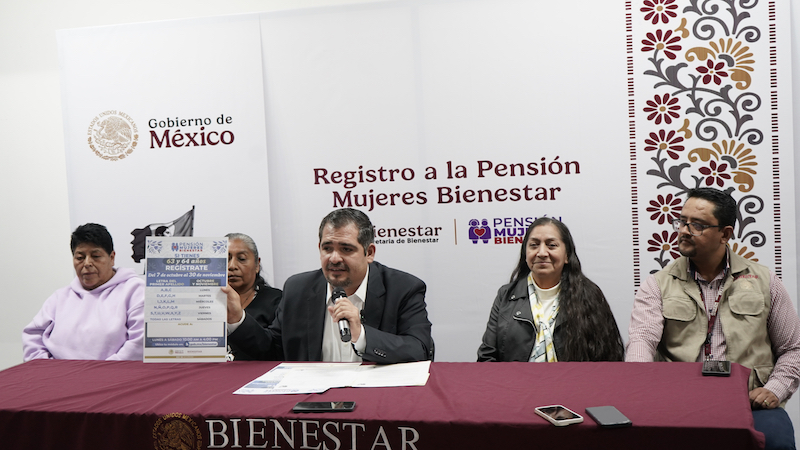 Inicia en Querétaro registro para la Pensión del Bienestar dirigido a mujeres de 60 a 64 años