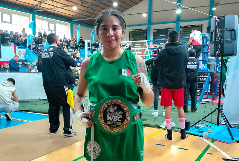 La Boxeadora queretana Rosa Astrid de la Luz es campeona latinoamericana