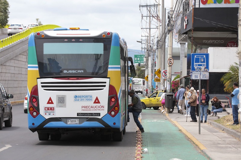 Llegan 34 nuevos autobuses para el sistema QroBus