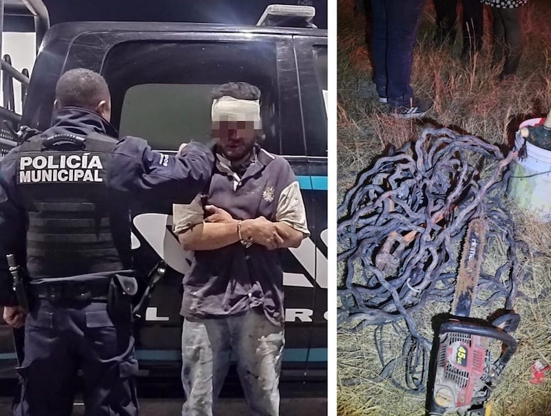 Policías de El Marqués detienen a un hombre por robo a vivienda en Guadalupe La Venta