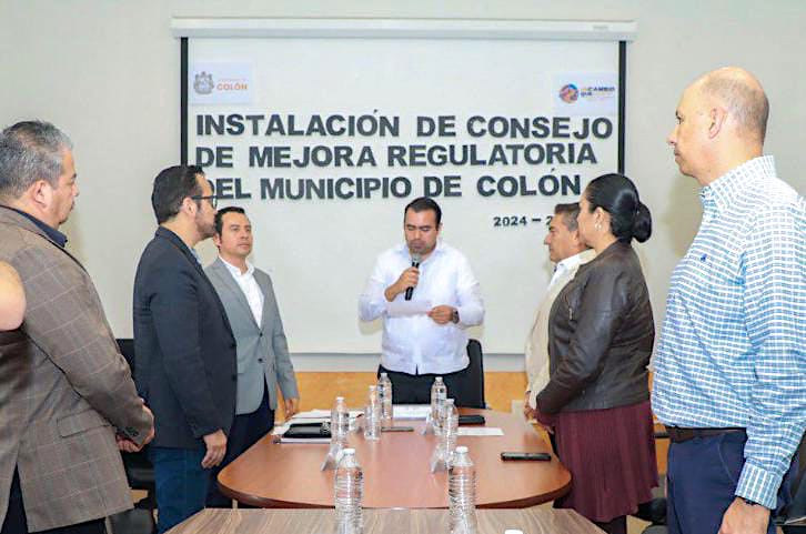 Preside Gaspar Trueba instalación del Consejo de Mejora Regulatoria en Colón