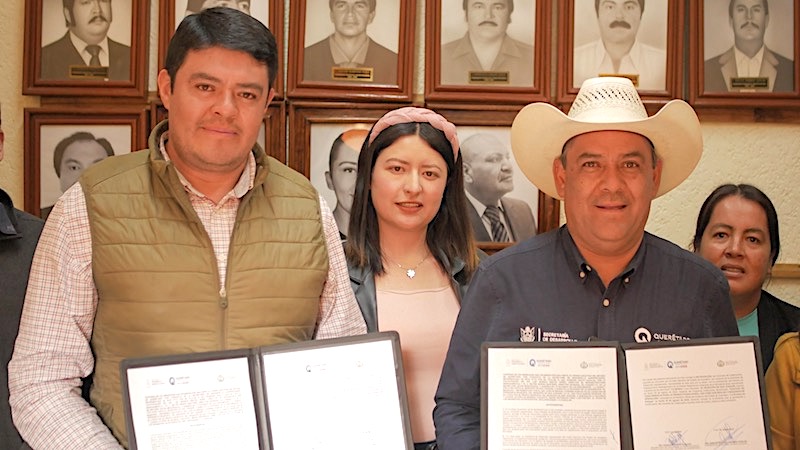 San joaquín firma convenio para impulsar productividad rural