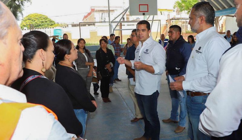 Felifer Macías supervisa obras de infraestructura educativa en Santa Rosa Jáuregui por 3.8 mdp