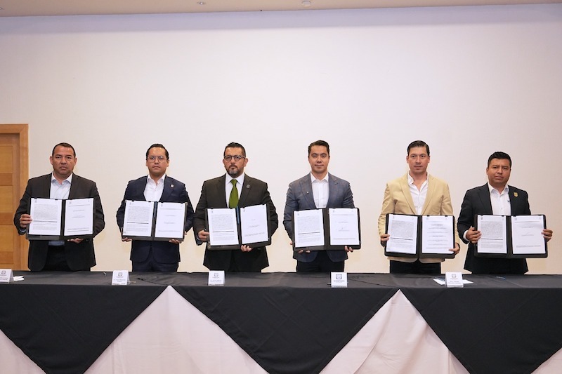 Municipios metropolitanos queretanos firman convenio para regular establecimientos de venta y consumo de bebidas alcohólicas