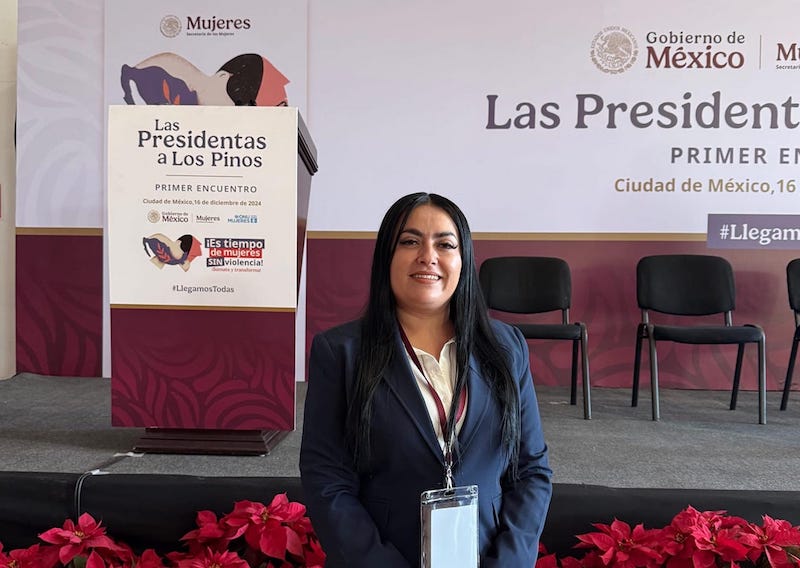 Ana Karen Jiménez participa en el Primer Encuentro de Presidentas Municipales