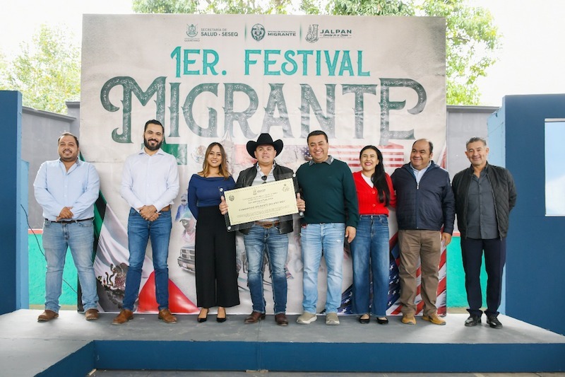 Realiza Jalpan de Serra primer Festival de los Migrantes 2024