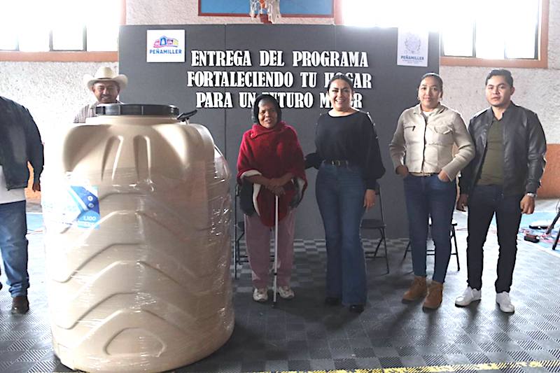 Ana Karen Jiménez beneficia a más de 60 familias con el programa "Fortaleciendo tu Hogar para un Futuro Mejor"