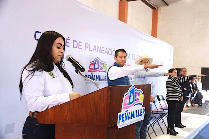 Ana Karen Jiménez instala el Comité de Planeación para el Desarrollo Municipal en Peñamiller