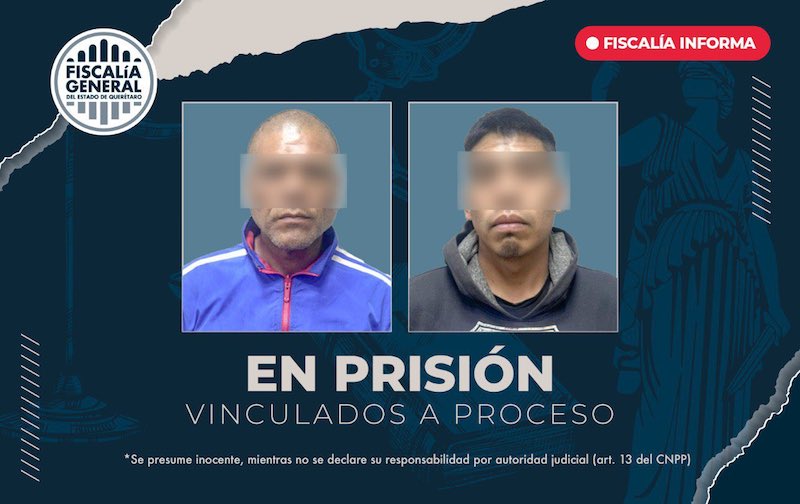 Dos detenidos en Querétaro por robo a conductor de plataforma en Saldarriaga