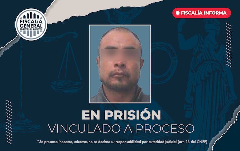 En prisión hombre acusado de feminicidio en El Picacho, Amealco