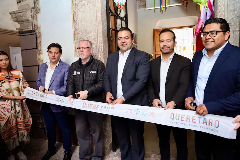 Gaspar Trueba inaugura stand de productos artesanales en Punto México