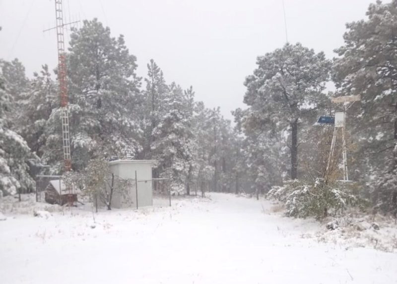 Pronostican posibles nevadas al norte de México